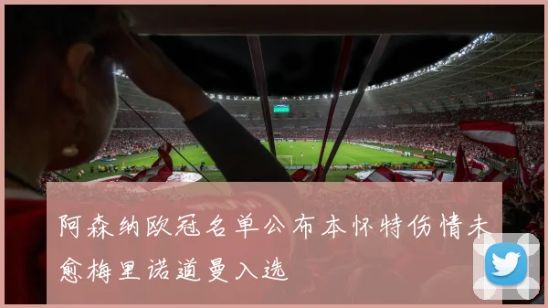 阿森纳欧冠名单公布本怀特伤情未愈梅里诺道曼入选